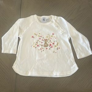 Baby long sleeve with fox print